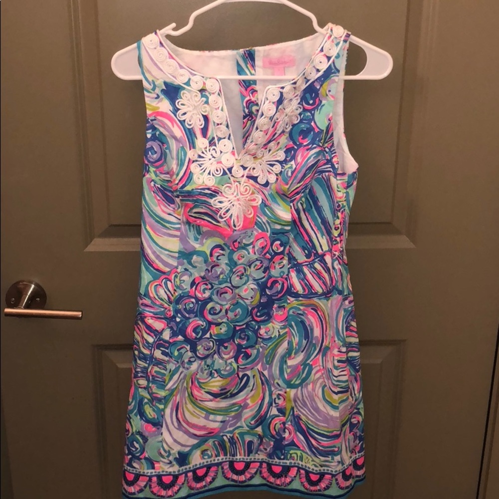 Lilly Pulitzer Gabby Dress gillty pleasure 0